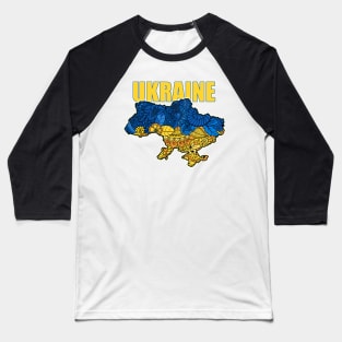 Ukraine Baseball T-Shirt